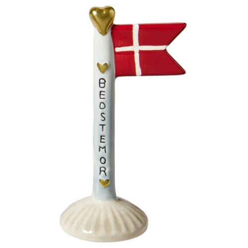 Flag Bedstemor H: 14cm