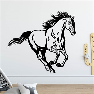 Galoperende hest - Wallstickers 