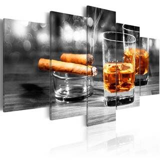 Billede - Cigars and whiskey