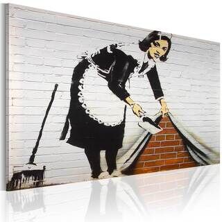 Billede - Rengøring lady (Banksy)