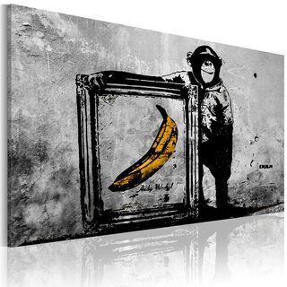 Billede - Inspired by Banksy - black and white