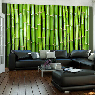 Fototapet - Bamboo væg