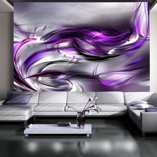 Fototapet - Purple Swirls