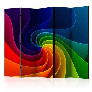 Skærmvæg - Colorful Pinwheel II [Room Dividers]