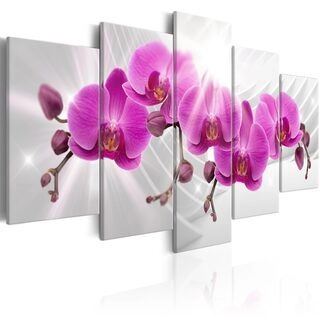 Billede - Abstract Garden: Pink Orchids