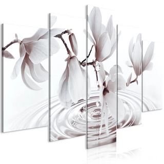 Billede - Magnolias over Water (5 Parts) Wide Grey