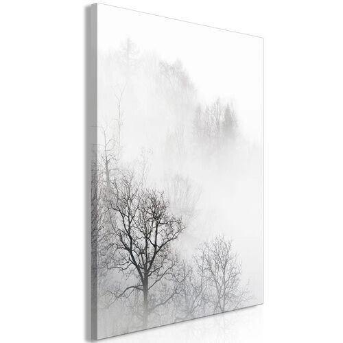 Billede - Trees In The Fog (1 Part) Vertical