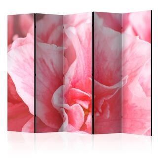 Skærmvæg - Pink azalea flowers II [Room Dividers]