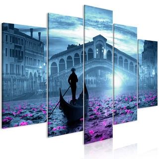 Billede - Magic Venice (5 Parts) Wide Blue