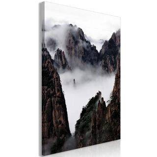 Billede - Fog Over Huang Shan (1 Part) Vertical