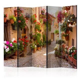 Skærmvæg - The Alley in Spello (Italy) II [Room Dividers]