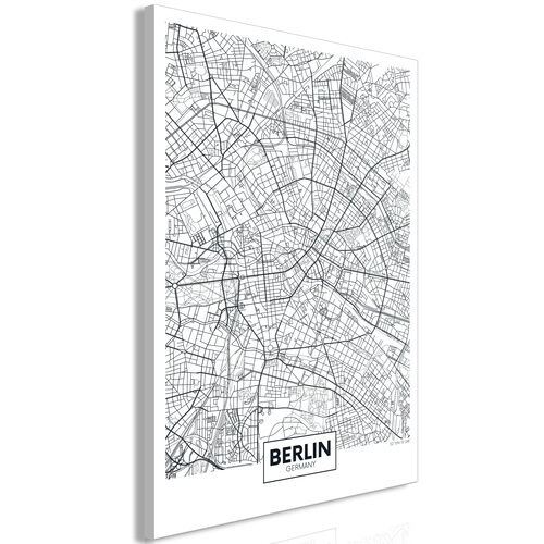 Billede - Map of Berlin (1 Part) Vertical