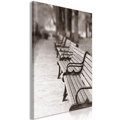 Billede - Park Benches (1 Part) Vertical