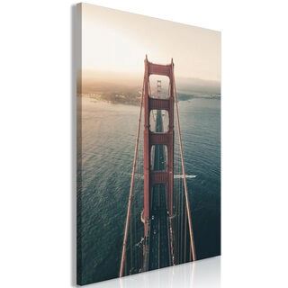 Billede - Golden Gate Bridge (1 Part) Vertical