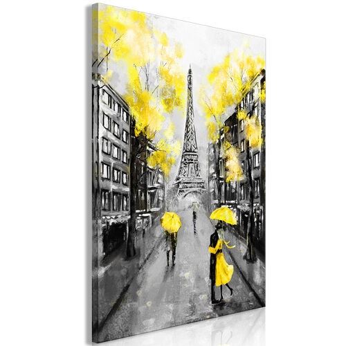 Billede - Paris Rendez-Vous (1 Part) Vertical Yellow