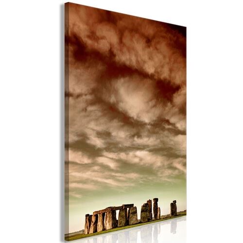 Billede - Clouds Over Stonehenge (1 Part) Vertical