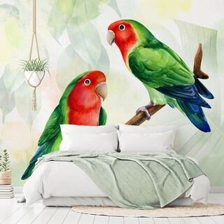 Fototapet - Lovebirds