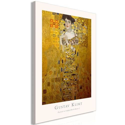 Billede - Gustav Klimt - Portrait of Adele Bloch (1 Part) Vertical