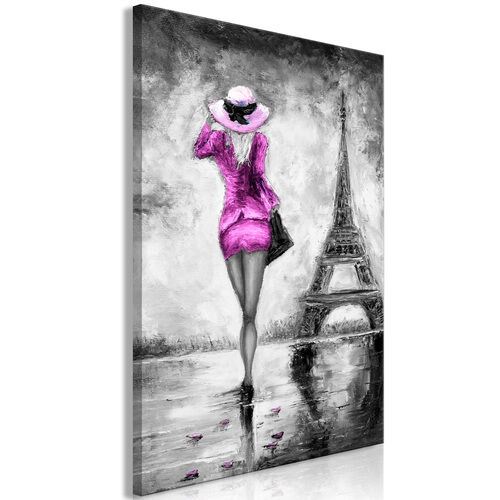 Billede - Parisian Woman (1 Part) Vertical Pink