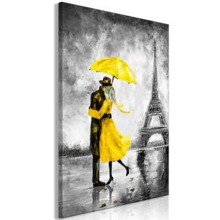 Billede - Paris Fog (1 Part) Vertical Yellow