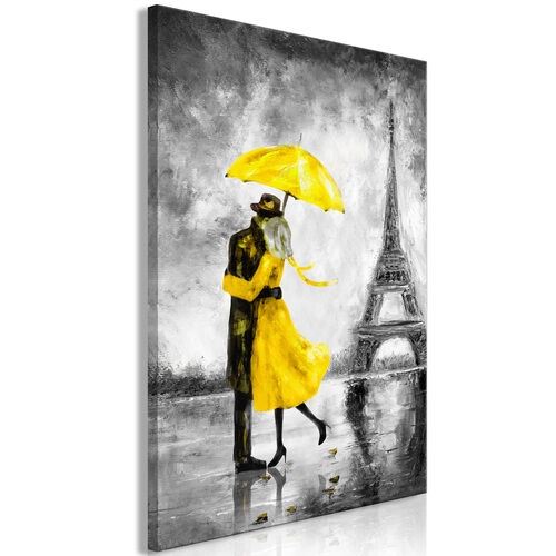 Billede - Paris Fog (1 Part) Vertical Yellow