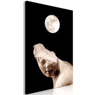 Billede - Moon and Statue (1 Part) Vertical