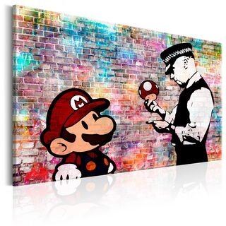 Billede - Banksy: Colourful Brick