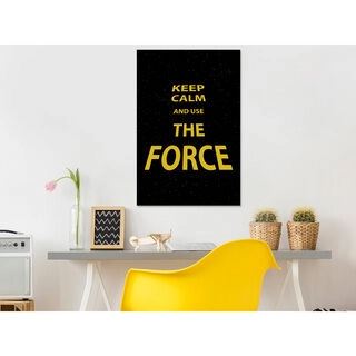 Billede - Keep Calm and Ouse the Force (1 Part) Vertical