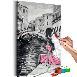 Mal selv billede - Venice (A Girl In A Pink Dress)