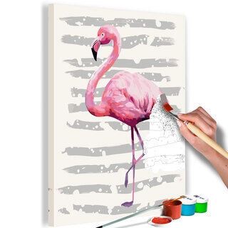 Mal selv billede - Beautiful Flamingo