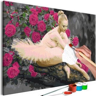 Mal selv billede - Rose Ballerina