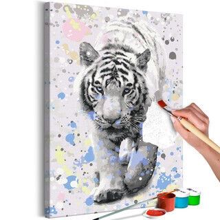 Mal selv billede - White Tiger