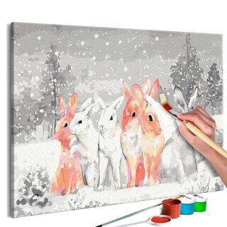 Mal selv billede - Winter Bunnies