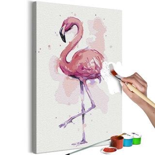 Mal selv billede - Friendly Flamingo