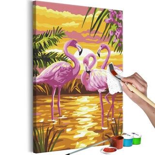 Mal selv billede - Flamingo Family