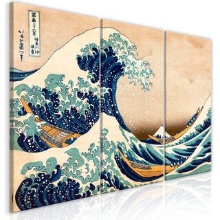 Billede - The Great Wave off Kanagawa (3 Parts)