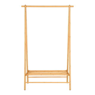 Manaus Tøjstativ - Tøjstativ, bambus, natur 104x46x164 cm