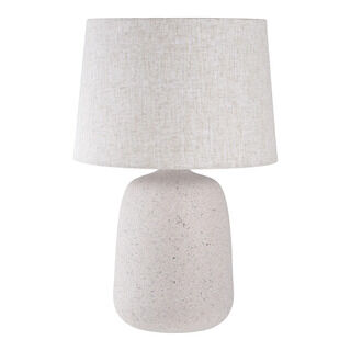 Croft Bordlampe - Bordlampe, keramik, stone beige 150cm ledning