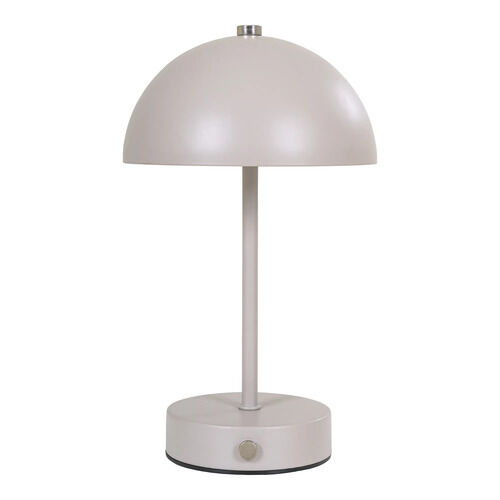 Holt LED Bordlampe - Bordlampe, sand/stål, genopladelig