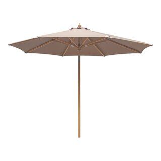 Austin Parasol - Parasol med tilt, træstok, sand, ø300 cm