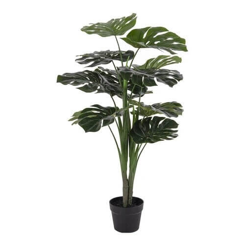 Monstera - Kunstig plante 90 cm