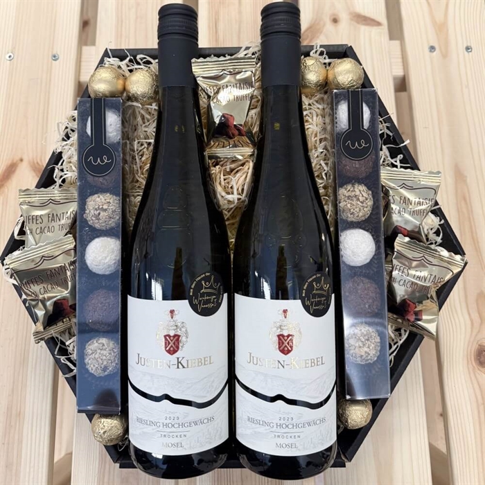 Gavekurv Chablis Hvidvin & Chokolade