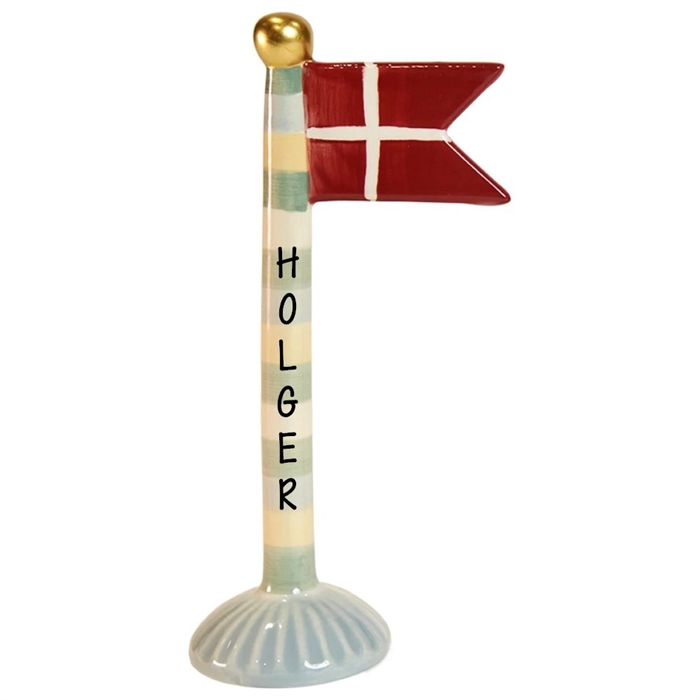 Flag med striber H: 19cm