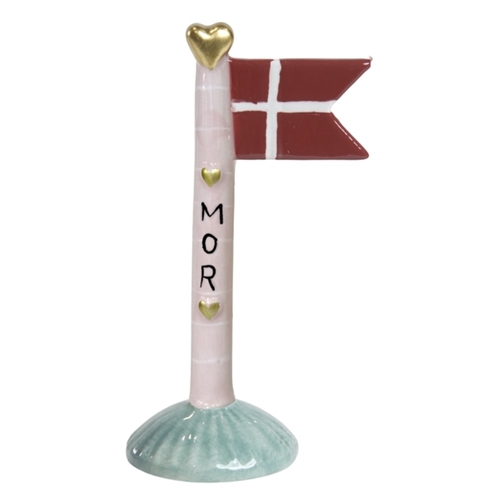 Flag Mor H: 14cm keramik