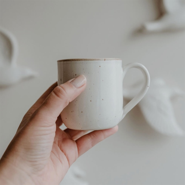 Cappuccino kop hjerte