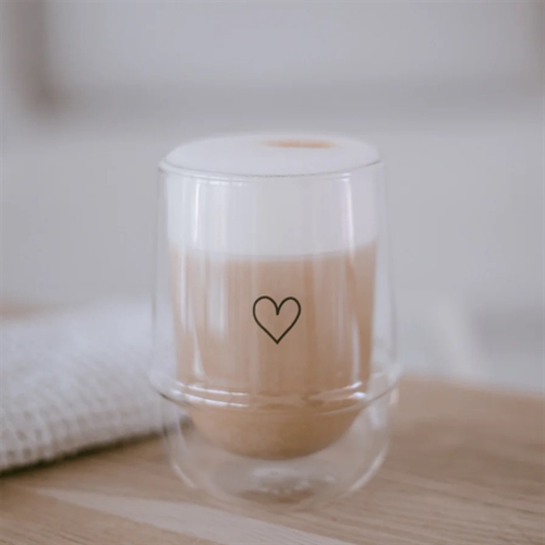 Espresso kop hjerte