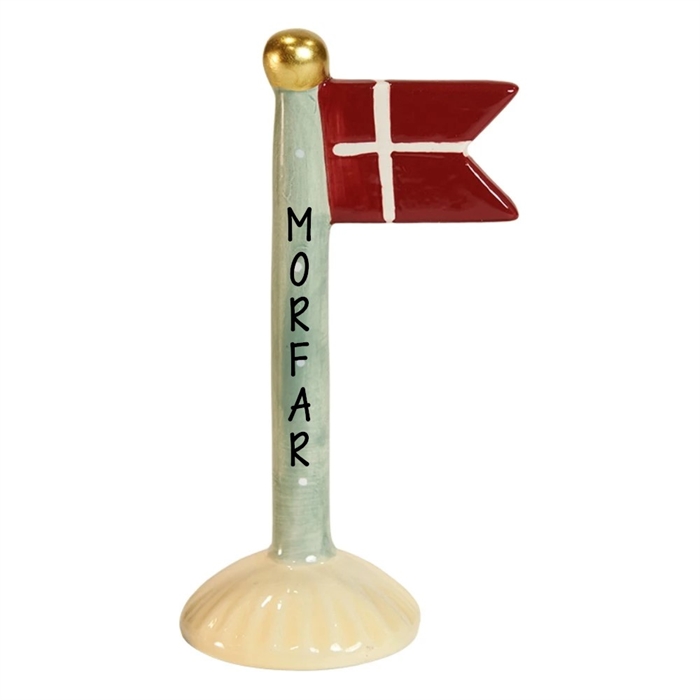 Flag Morfar H: 14cm