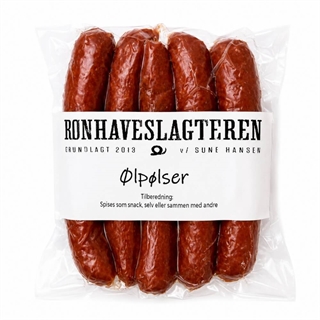 Fyldt chokolade med marcipan - 4 stk i æske