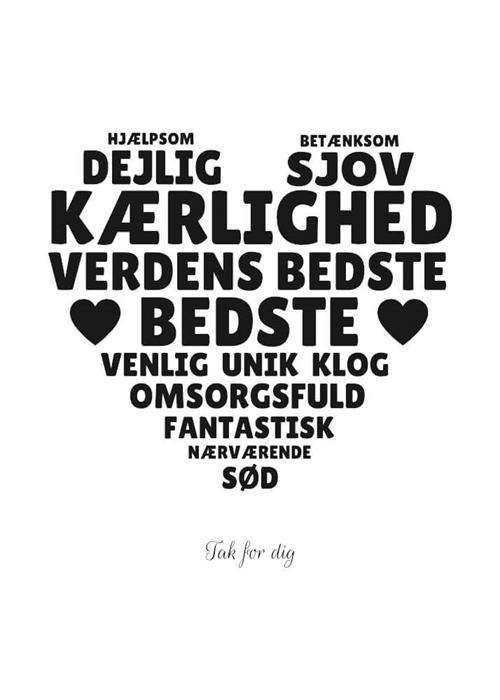 Sød zebra Illustration - Børneplakat