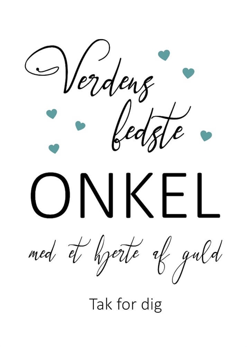 Plakat - Min/Vores mor